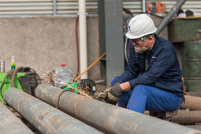 开远网架焊接车间